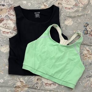 2 piece Bundle!!!!Peloton Black and Mint Sports Bras